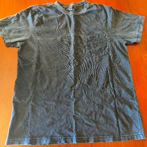 RVCA Dark Grey Pigment Dyed Tee